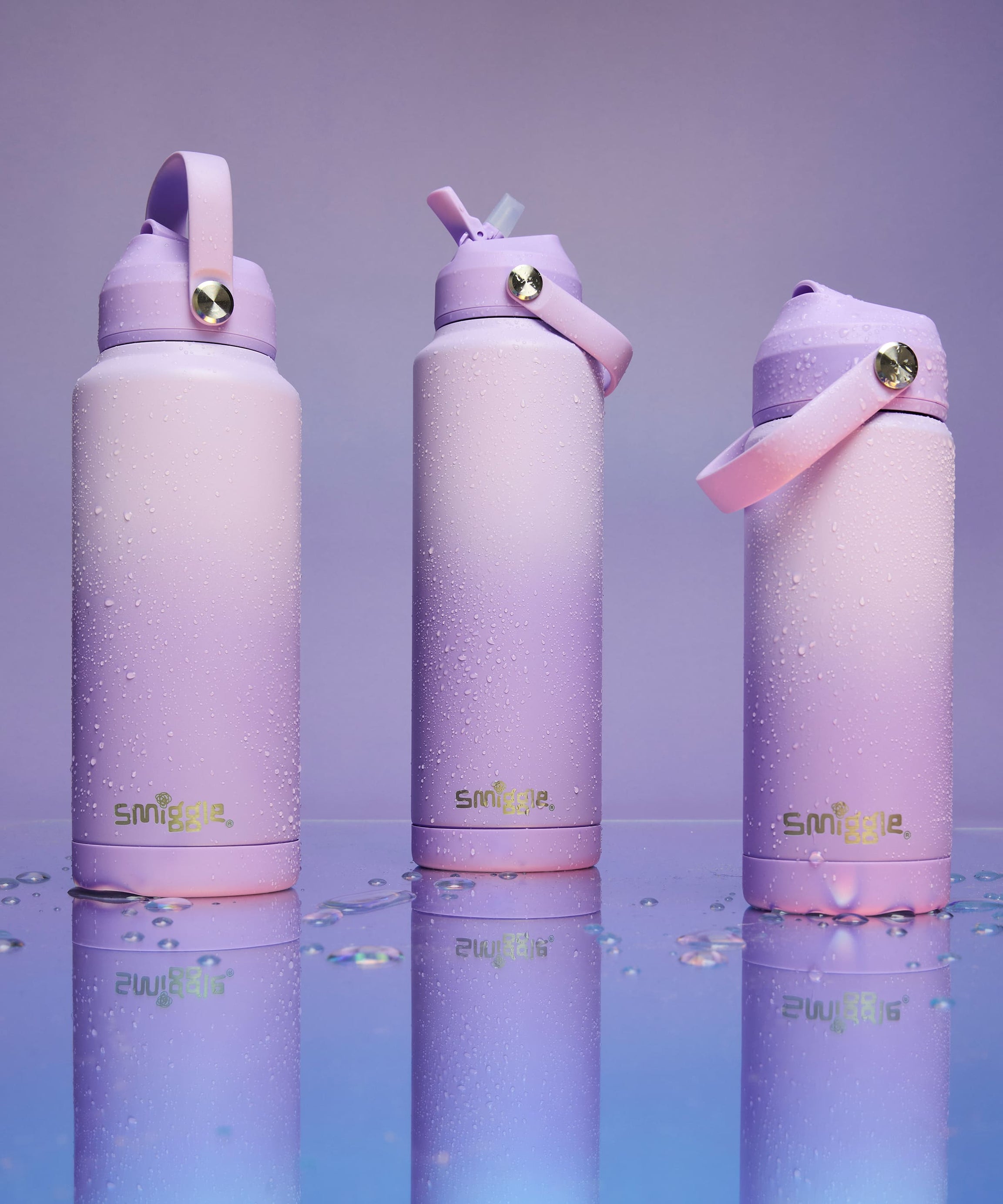 Smiggle - زجاجة معزولة Squiggle بسعة 1.2L من الفولاذ المقاوم للصدأ