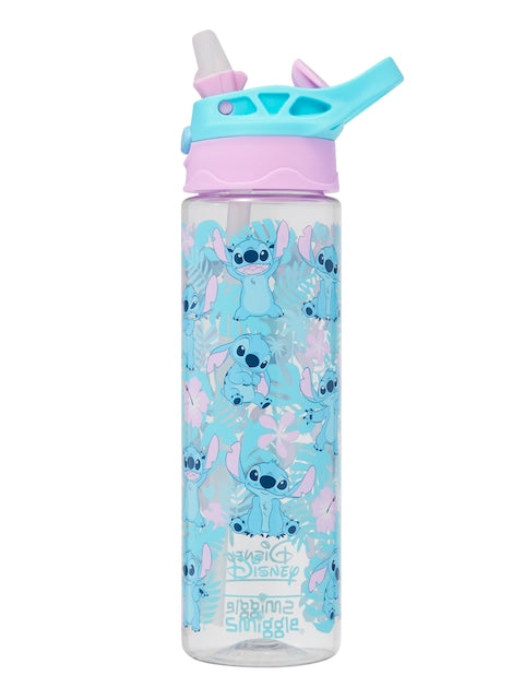 Smiggle - زجاجة ماء أوتوماتيكية بسعة 650ML مع مصاصة خالية من BPA