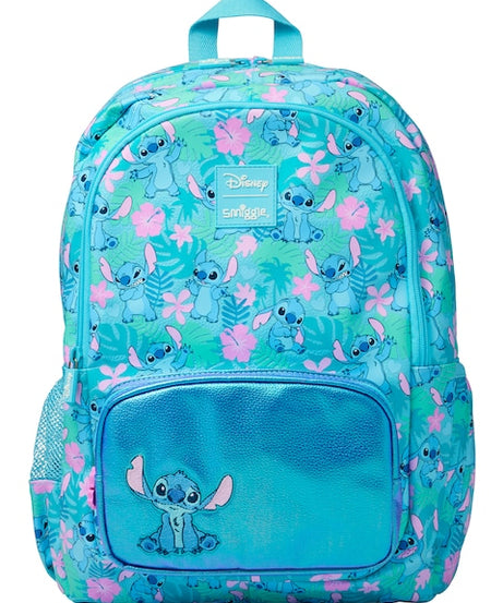 Smiggle - حقيبة ظهر مدرسية كلاسيكية ستتش