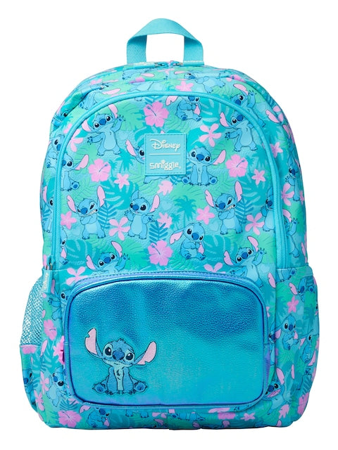 Smiggle - حقيبة ظهر مدرسية كلاسيكية ستتش