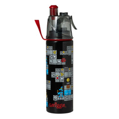 Smiggle - Su Püskürtmeli 500 ML Çelik Matara