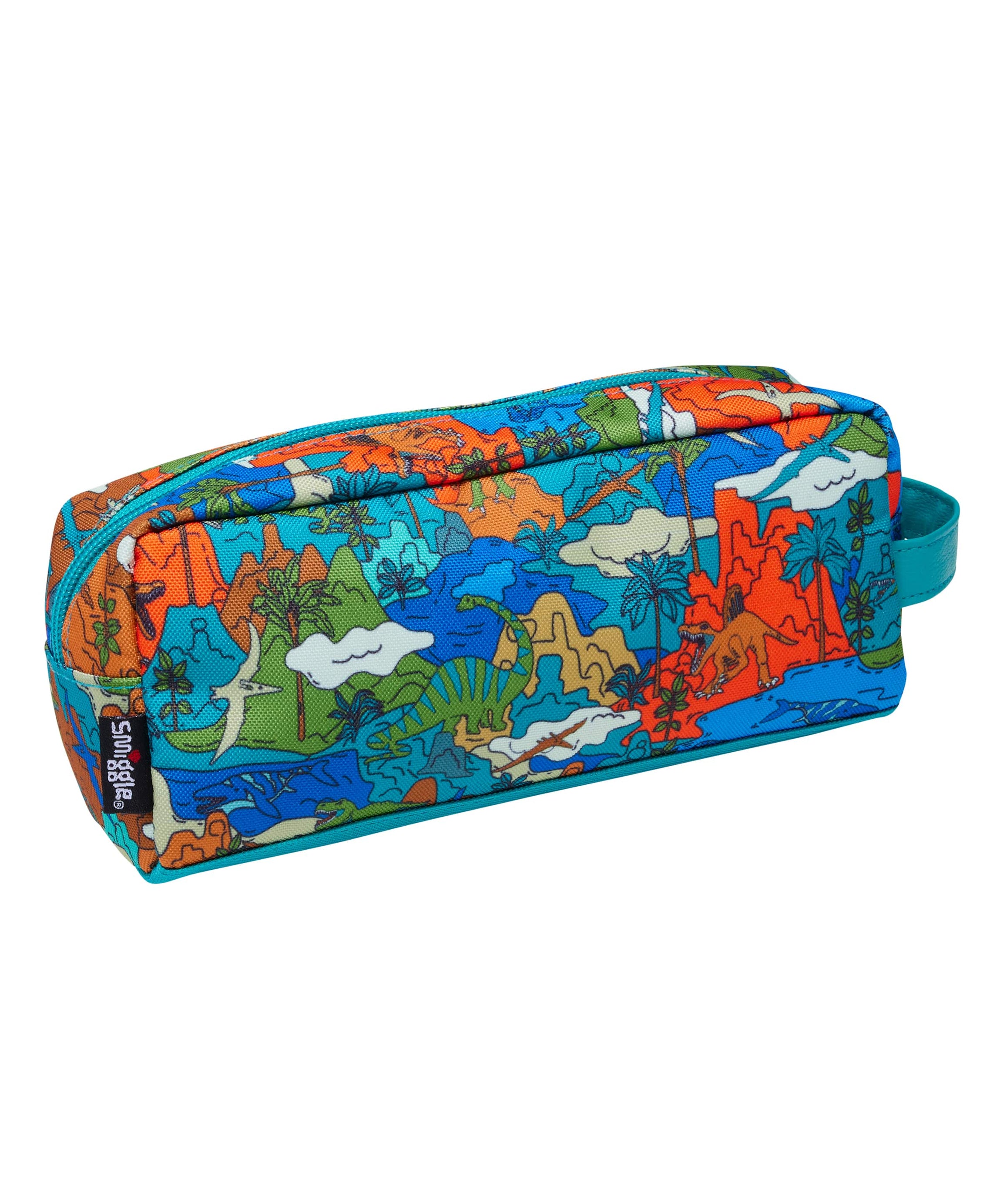 Smiggle - علبة أقلام مزدوجة العينين سريالية