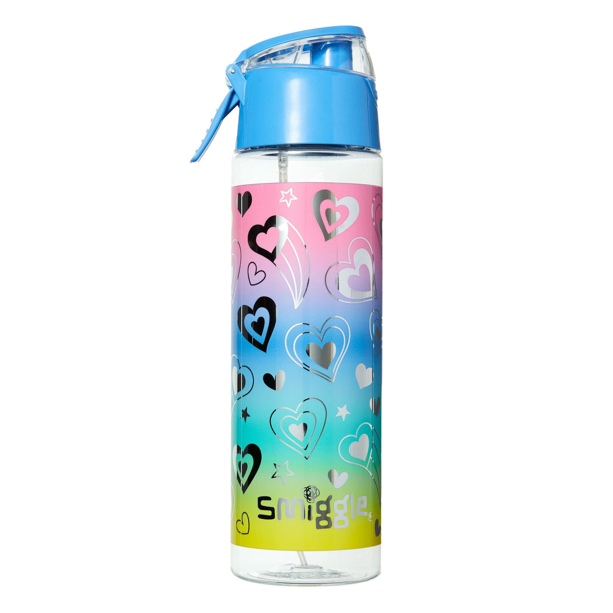Smiggle - Thrive Spritz Su Püskürtmeli Pipetli 760ML BPA İçermeyen Suluk