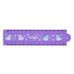 Smiggle - Unicorn Katlama ve Şekil Verme Cetveli