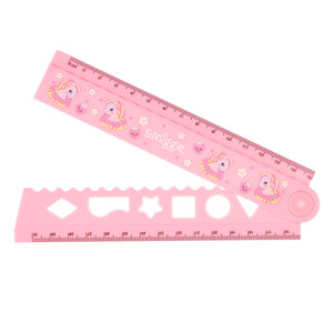 Smiggle - Unicorn Katlama ve Şekil Verme Cetveli