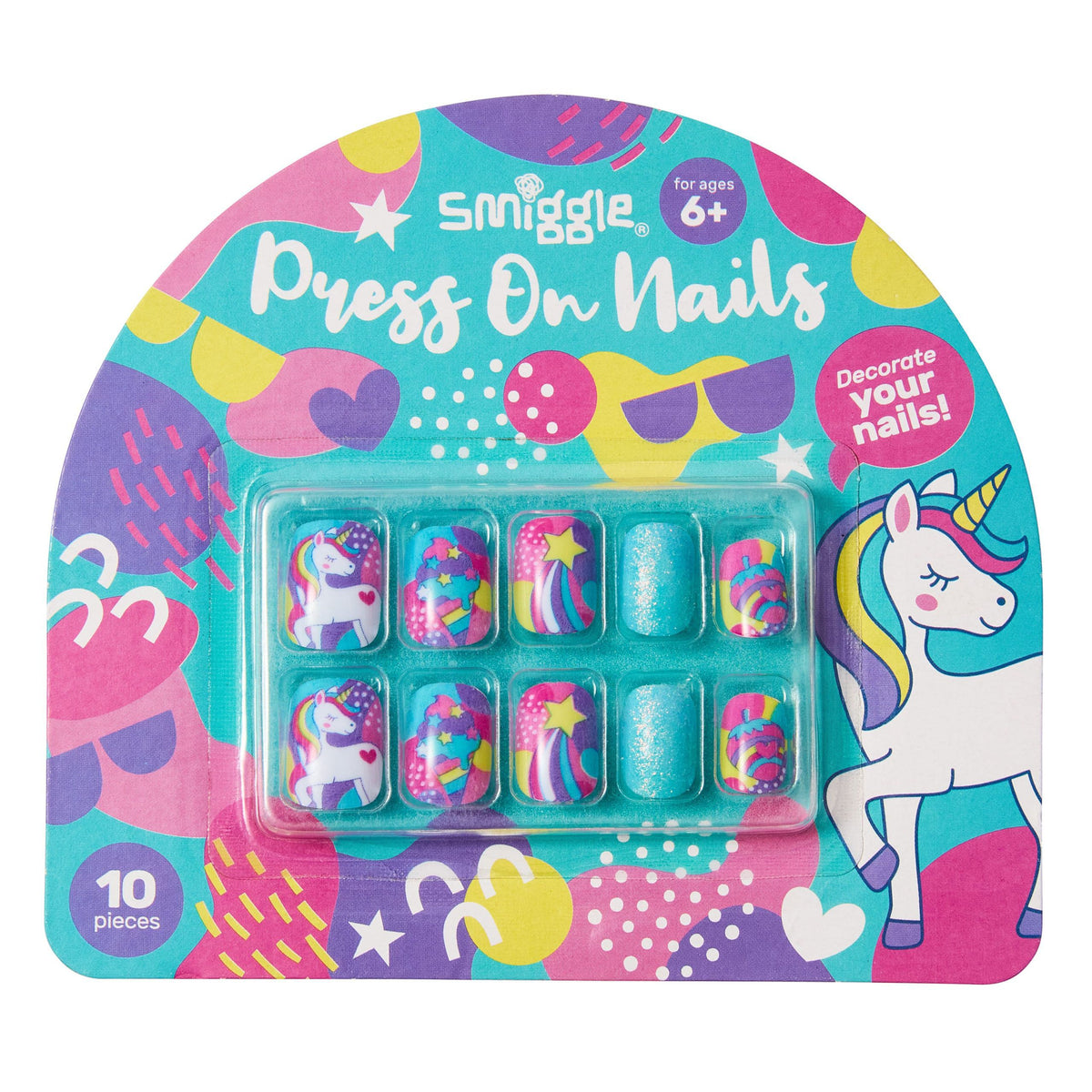 Smiggle - Unicorn Tırnak Süsleri