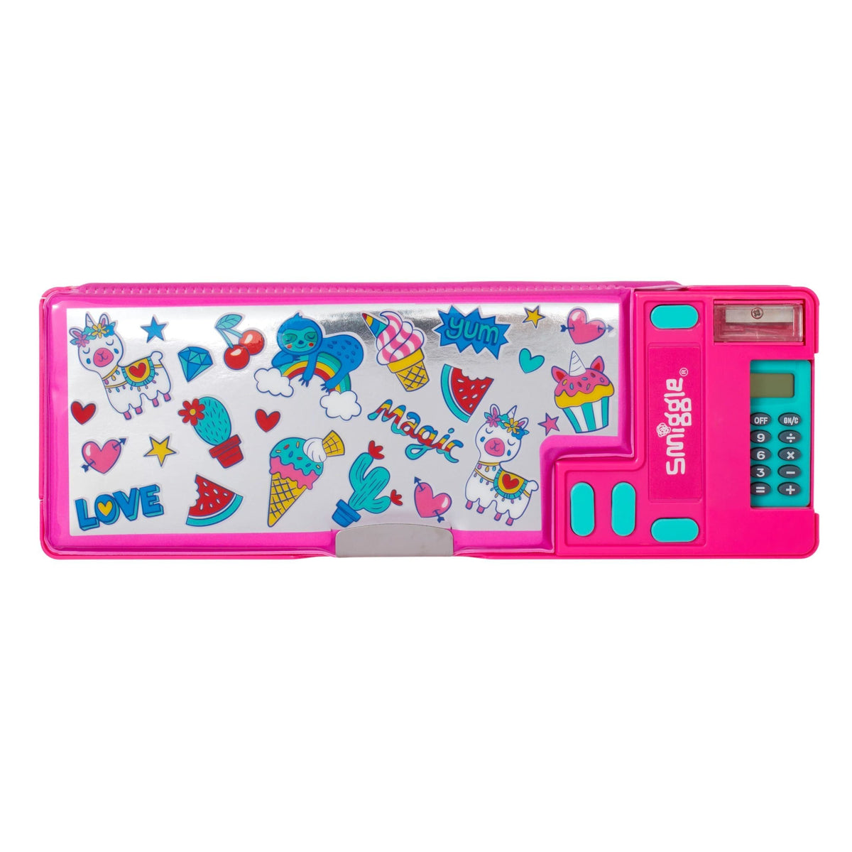 Smiggle - Vibin Hesap Makineli Otomatik Kalem Kutusu