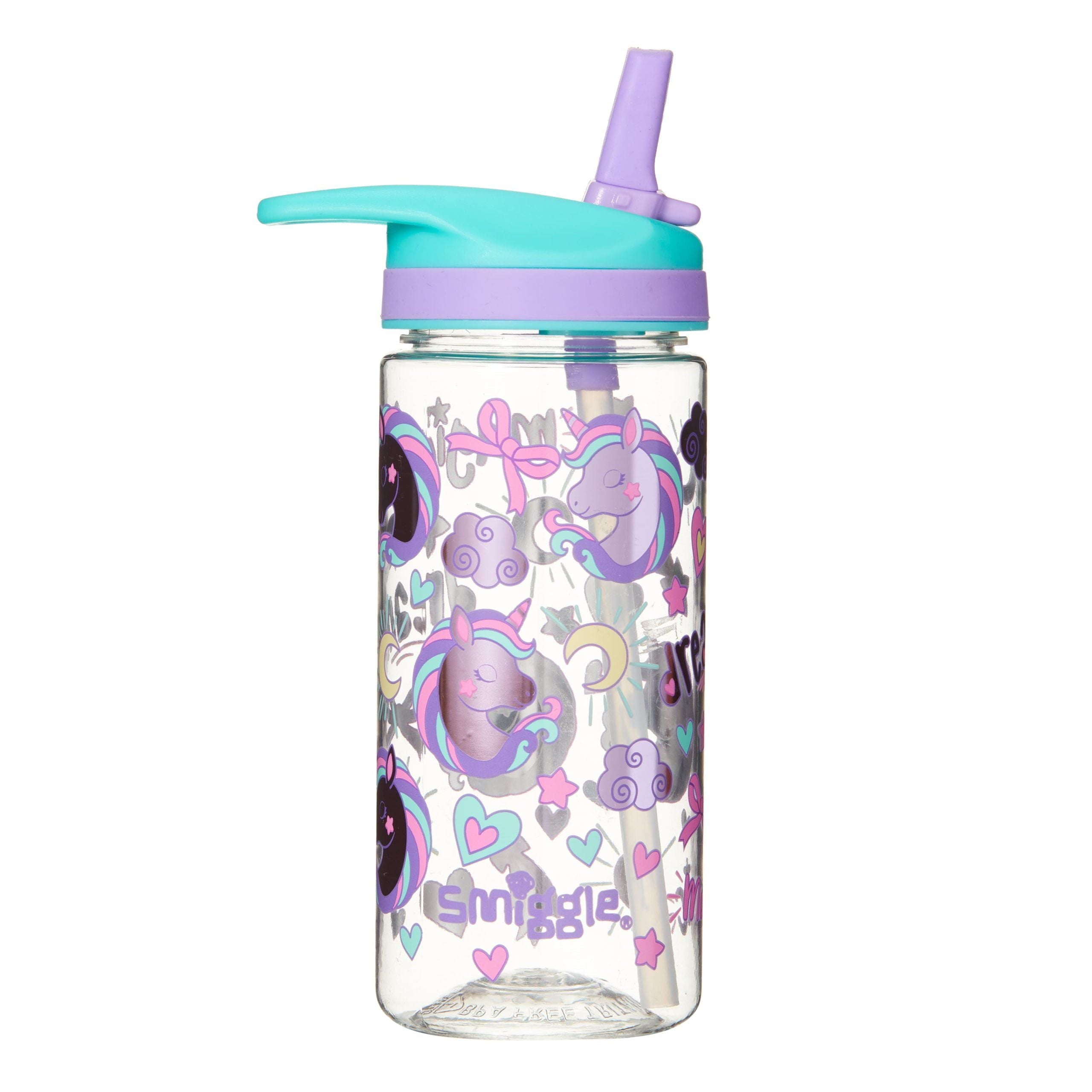 Smiggle - Wander Junior 440 ML BPA'sız Pipetli Suluk