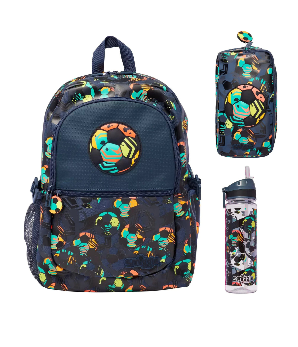 Smiggle - Wild Side 3'lü Okul Çanta Seti