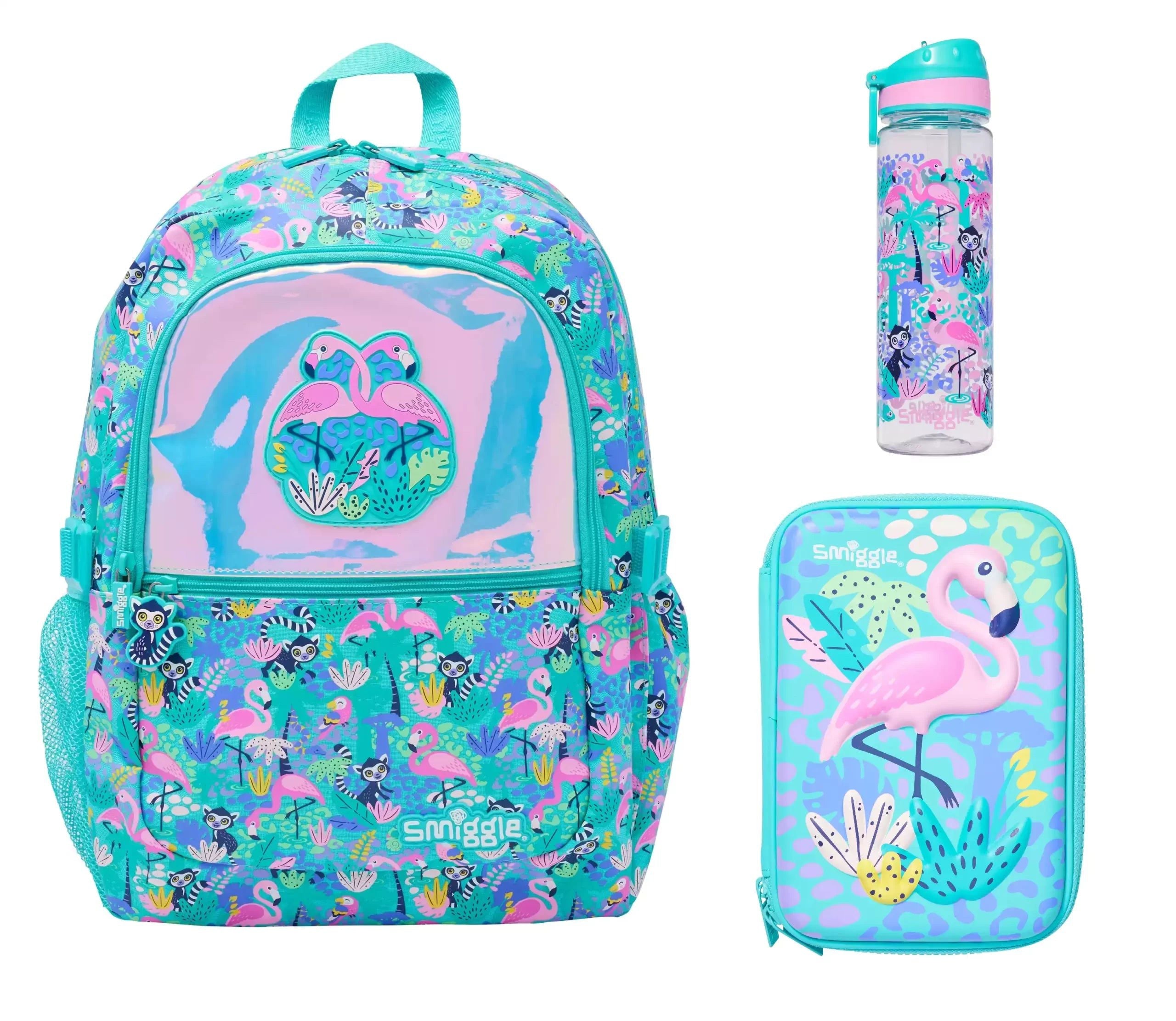 Smiggle - Wild Side 3'lü Okul Çanta Seti