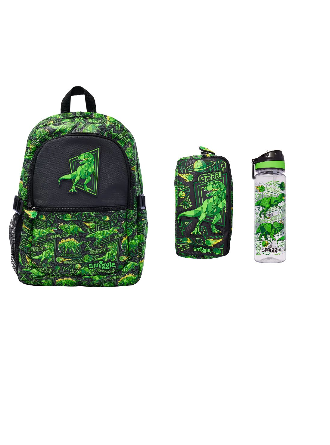 Smiggle - Wild Side 3lü Okul Çanta Seti