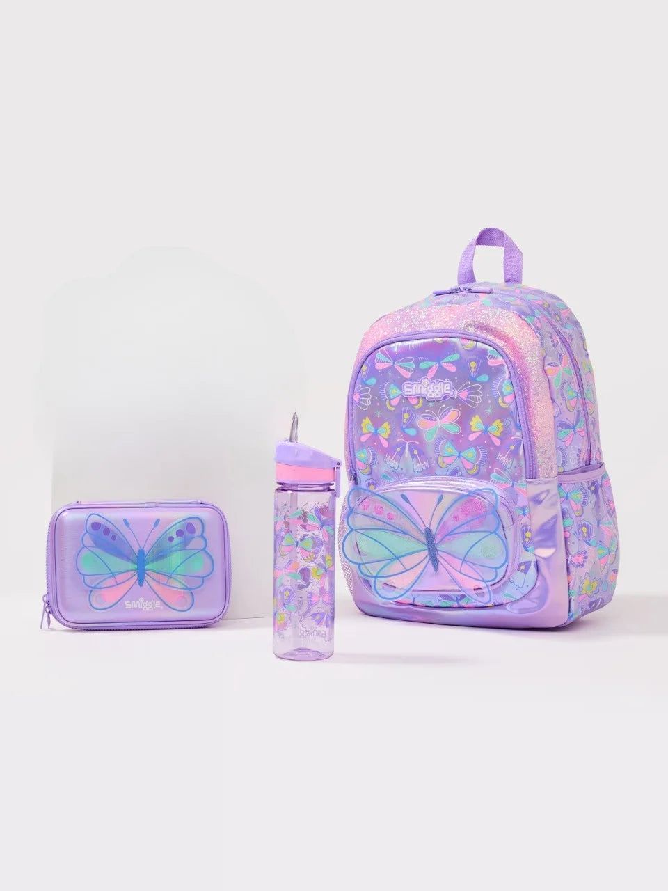 Smiggle - Wild Side 4'lü Okul Çanta Seti