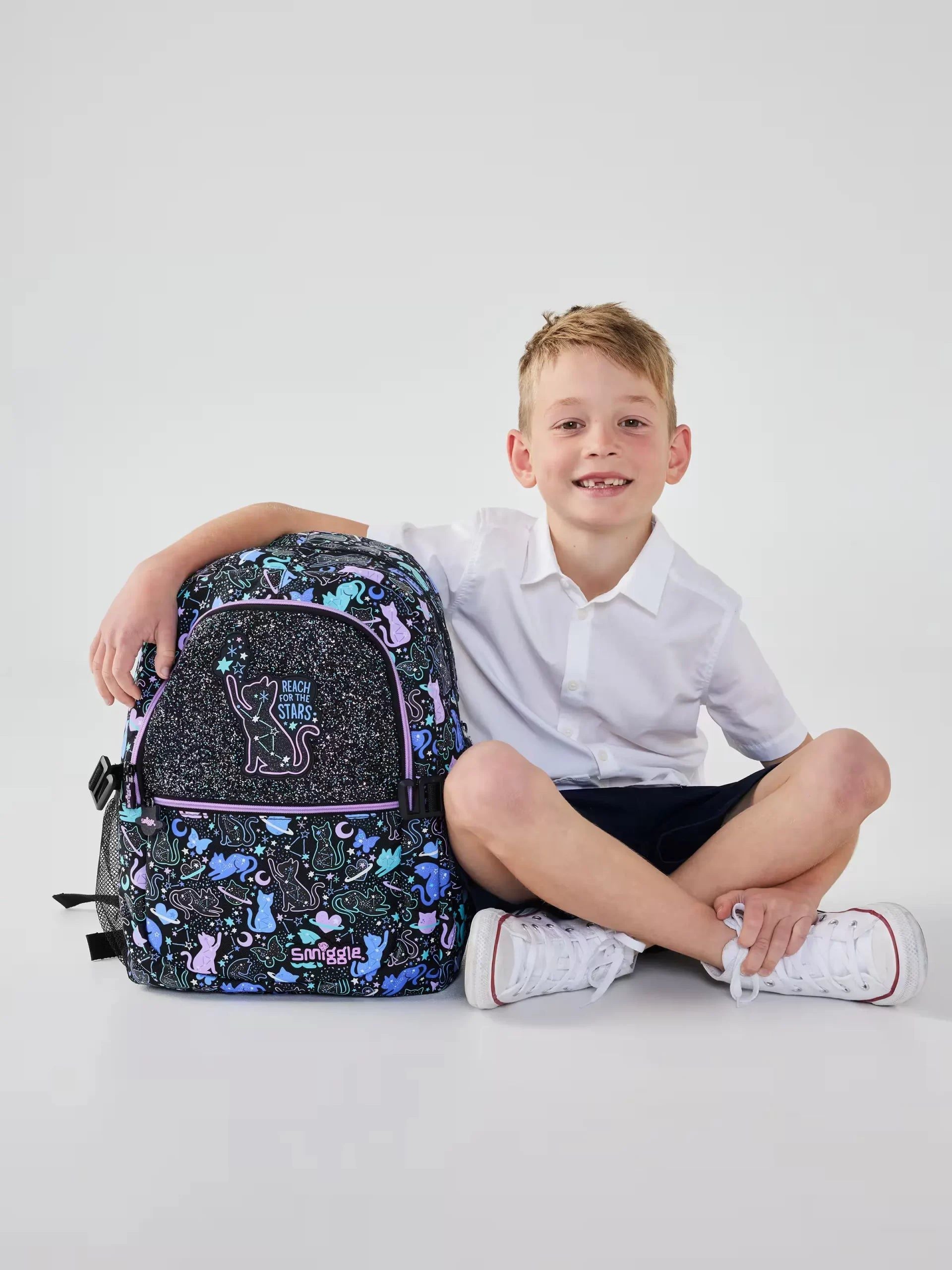 Smiggle - Wild Side 5'li Okul Çanta Seti