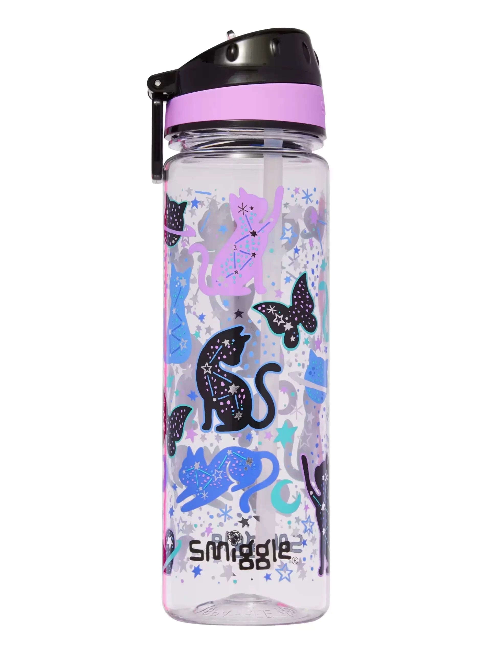 Smiggle - Wild Side 650ML Pipetli BPAsız Suluk