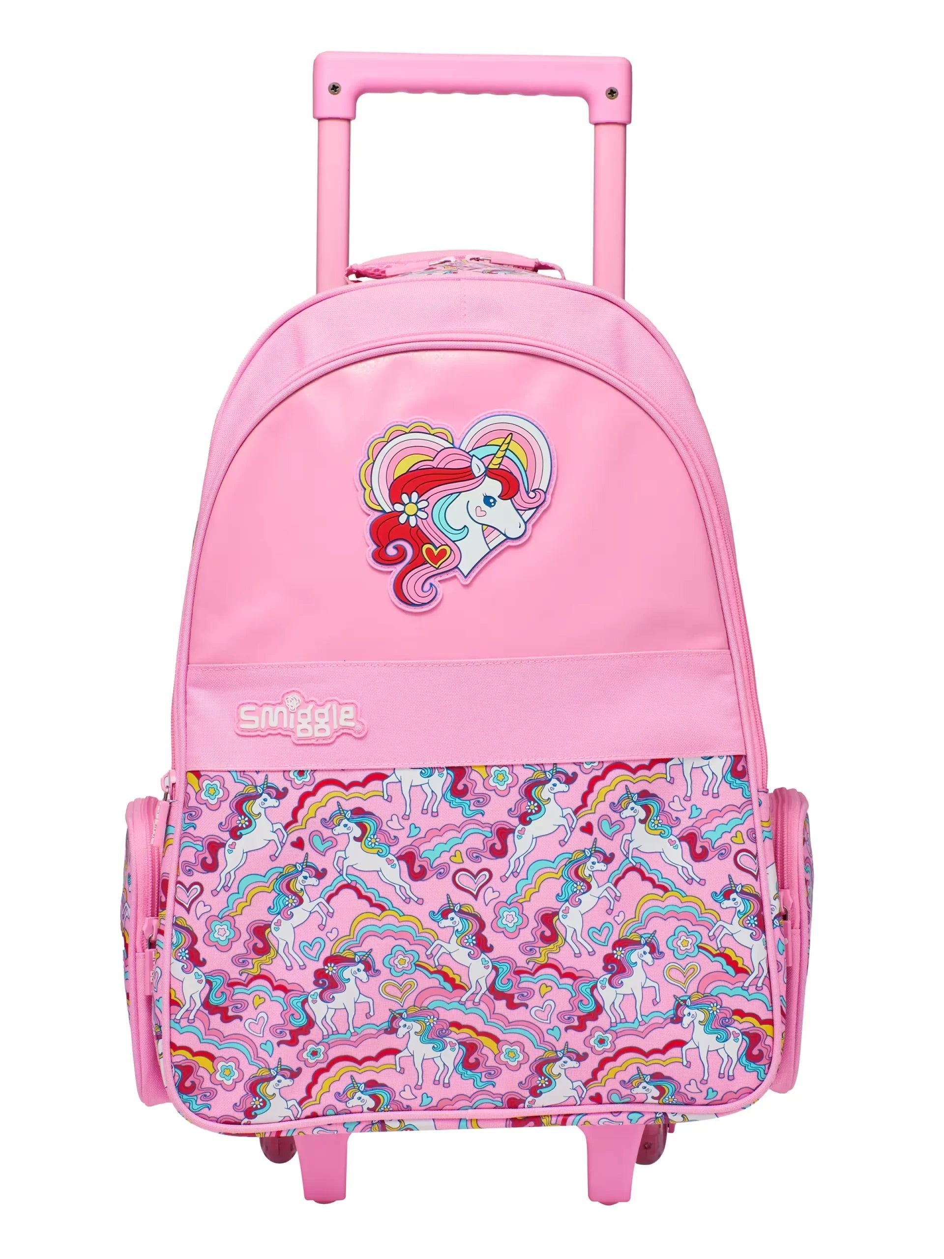 Smiggle - Wild Side Çekçekli Işıklı Sırt Çantası