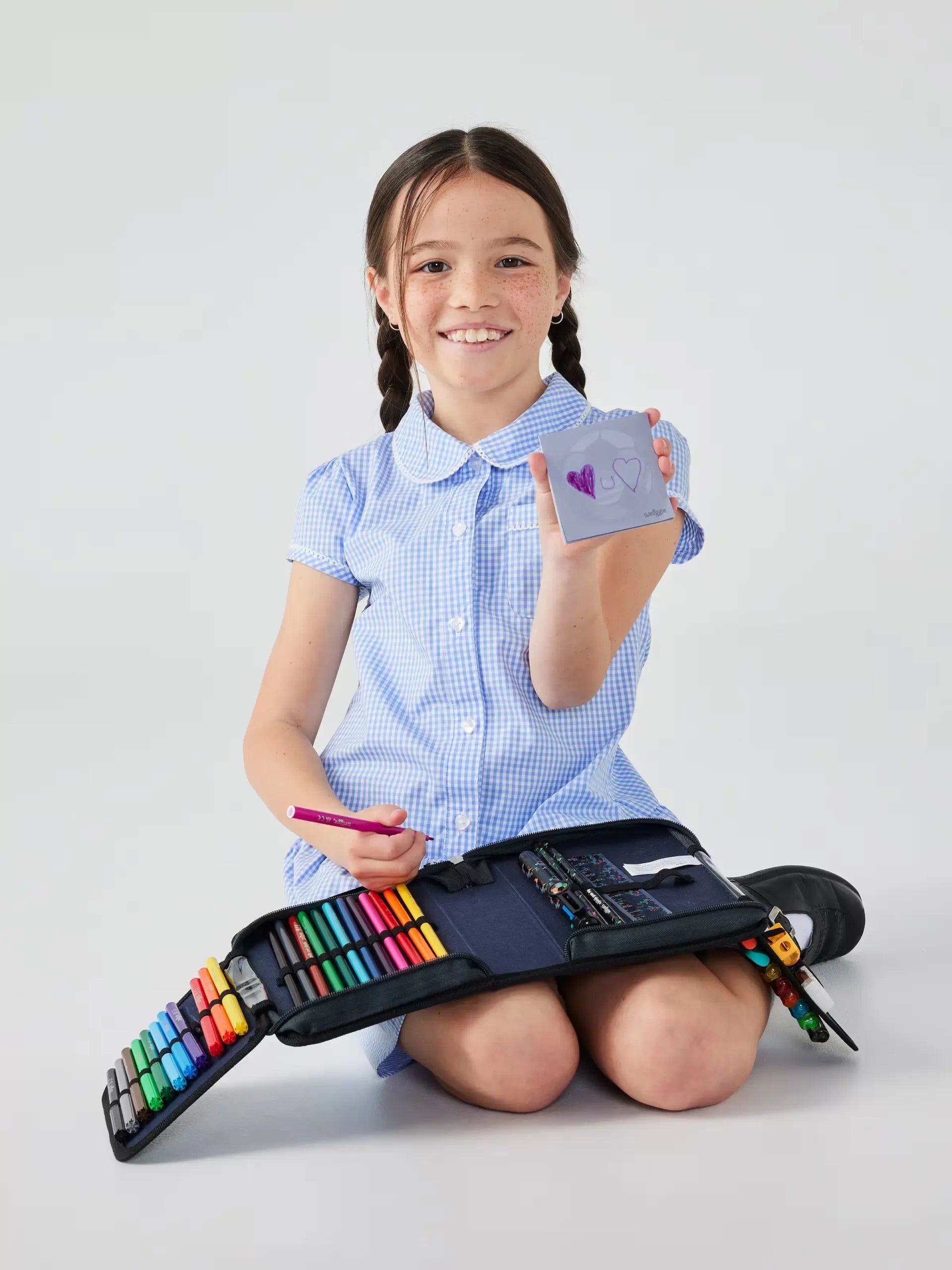 Smiggle - Wild Side  Gool Kalem Kutusu ve Kırtasiye Seti