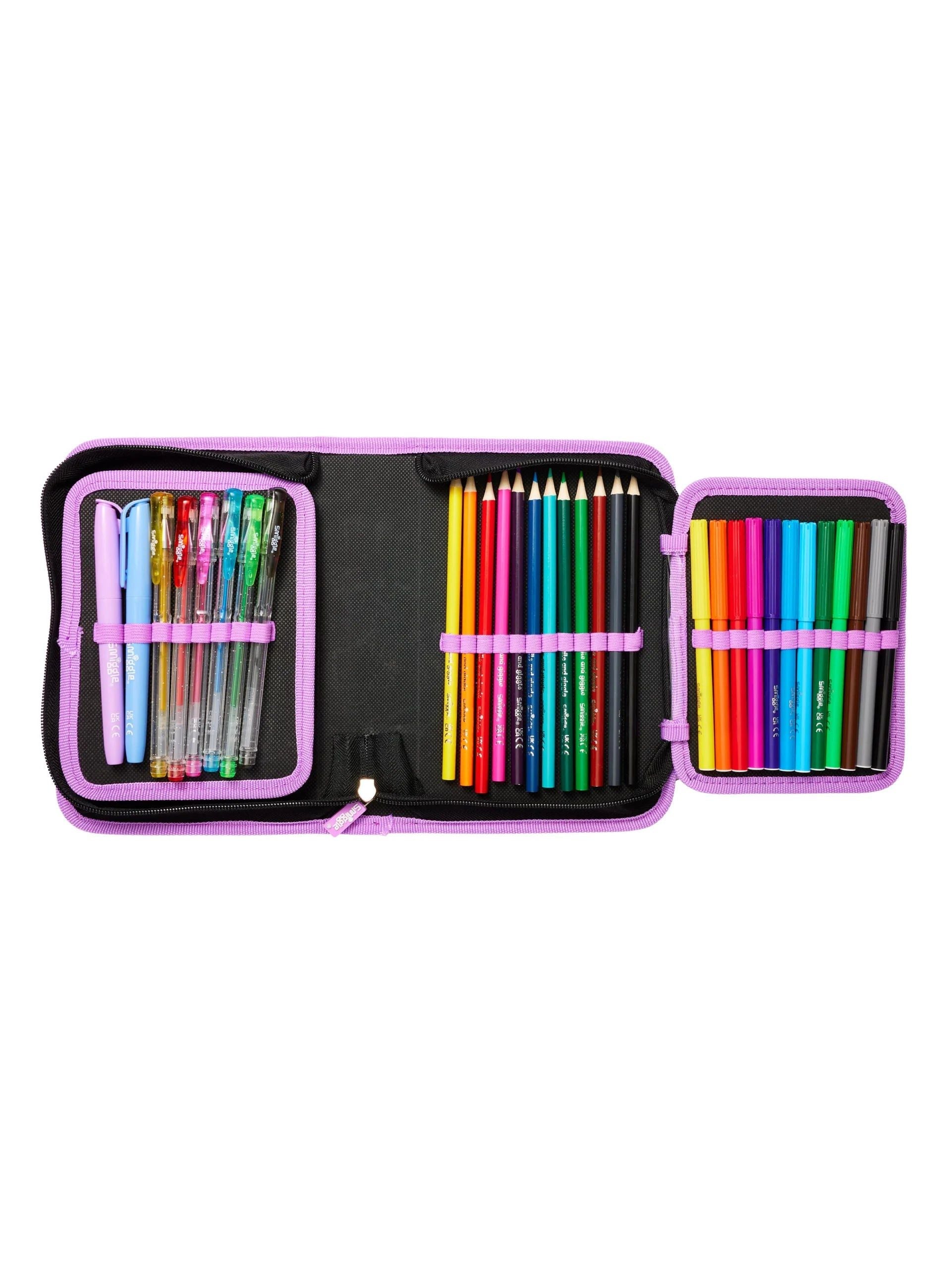 Smiggle - Wild Side Unicorn Kalem Kutusu ve Kırtasiye Seti