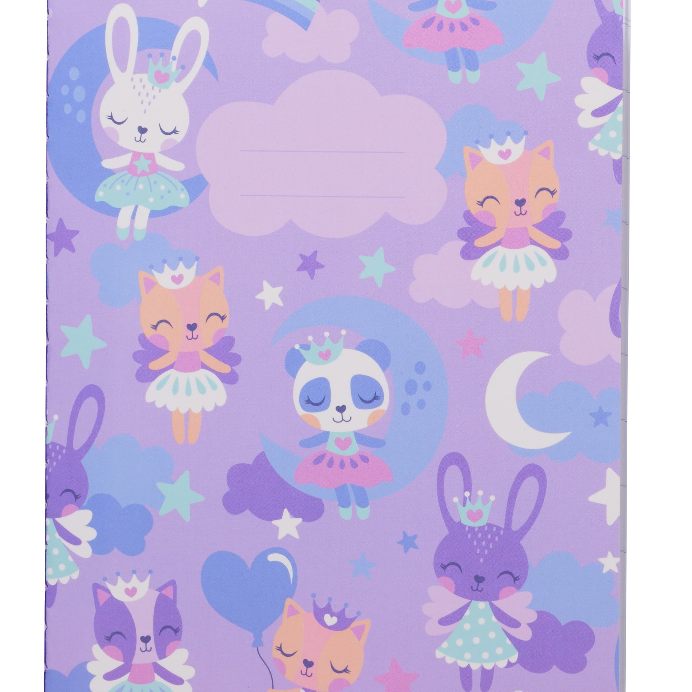 Smiggle - دفتر تمارين مخطط Wish A6