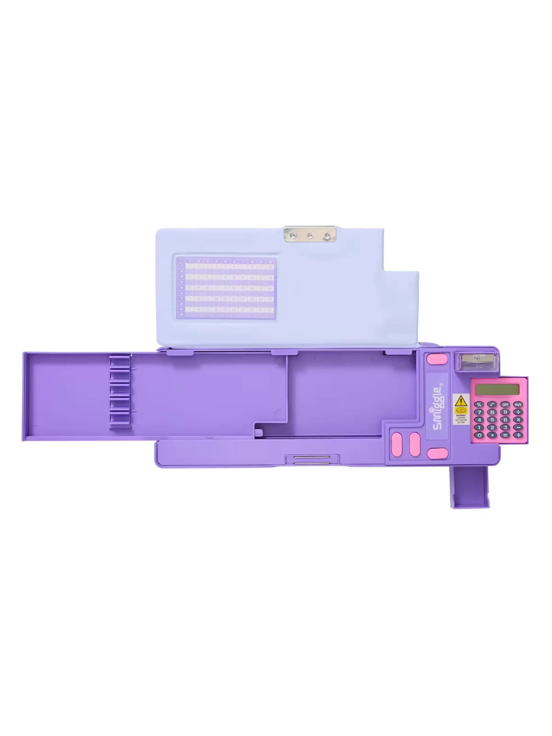 Smiggle - Wonder World Tatlı Atıştırmalıklar Hesap Makineli Pop Out Otomatik Kalem Kutusu