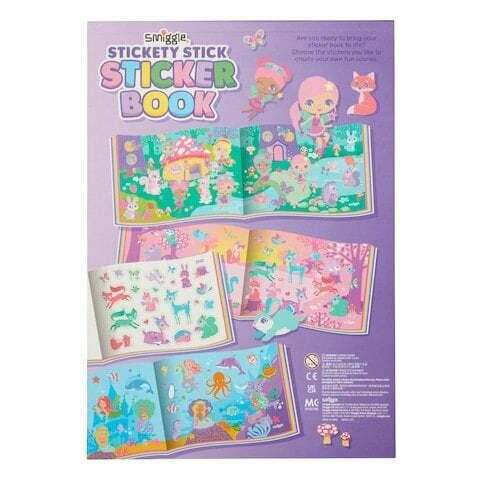 Smiggle - Yapışkanlı Çubuk Çıkartma Kitabı