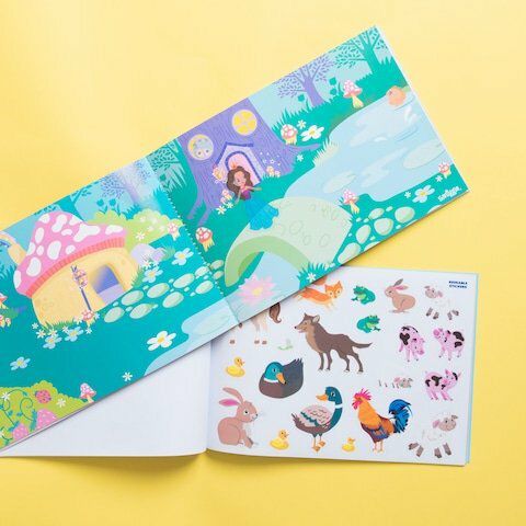 Smiggle - Yapışkanlı Çubuk Çıkartma Kitabı