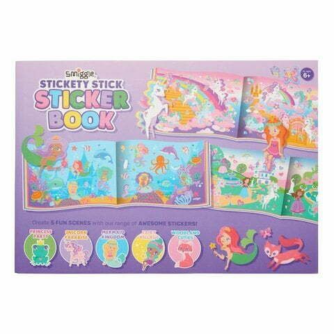 Smiggle - Yapışkanlı Çubuk Çıkartma Kitabı