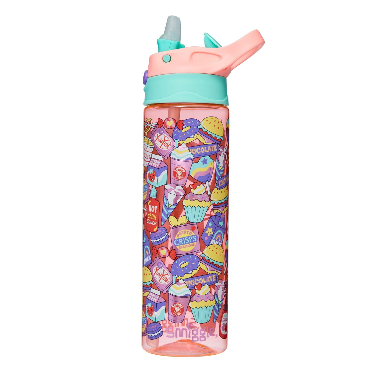 Smiggle - Ziggy Gizli Pipetli 630ML Suluk