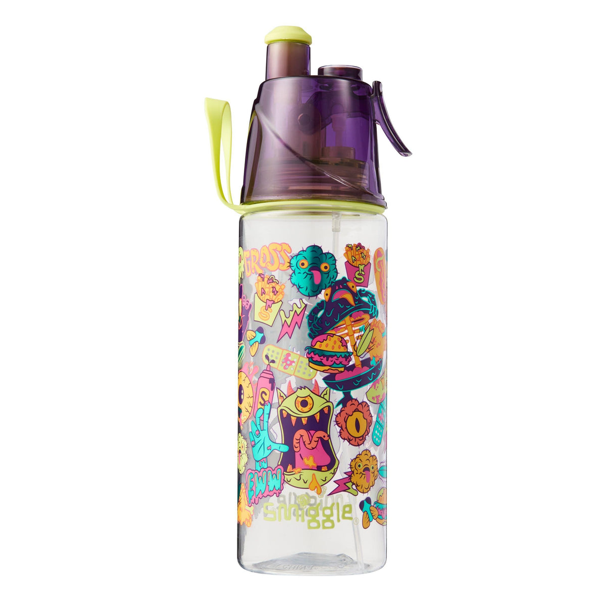 Smiggle - Ziggy Spritz Su Püskürtmeli 560ML BPAsız Otomatik Suluk