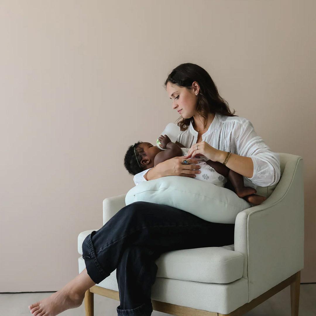 Snuggle Me Feeding Support - Sage-Nursing Pillows-Sage- | Natural Baby Shower