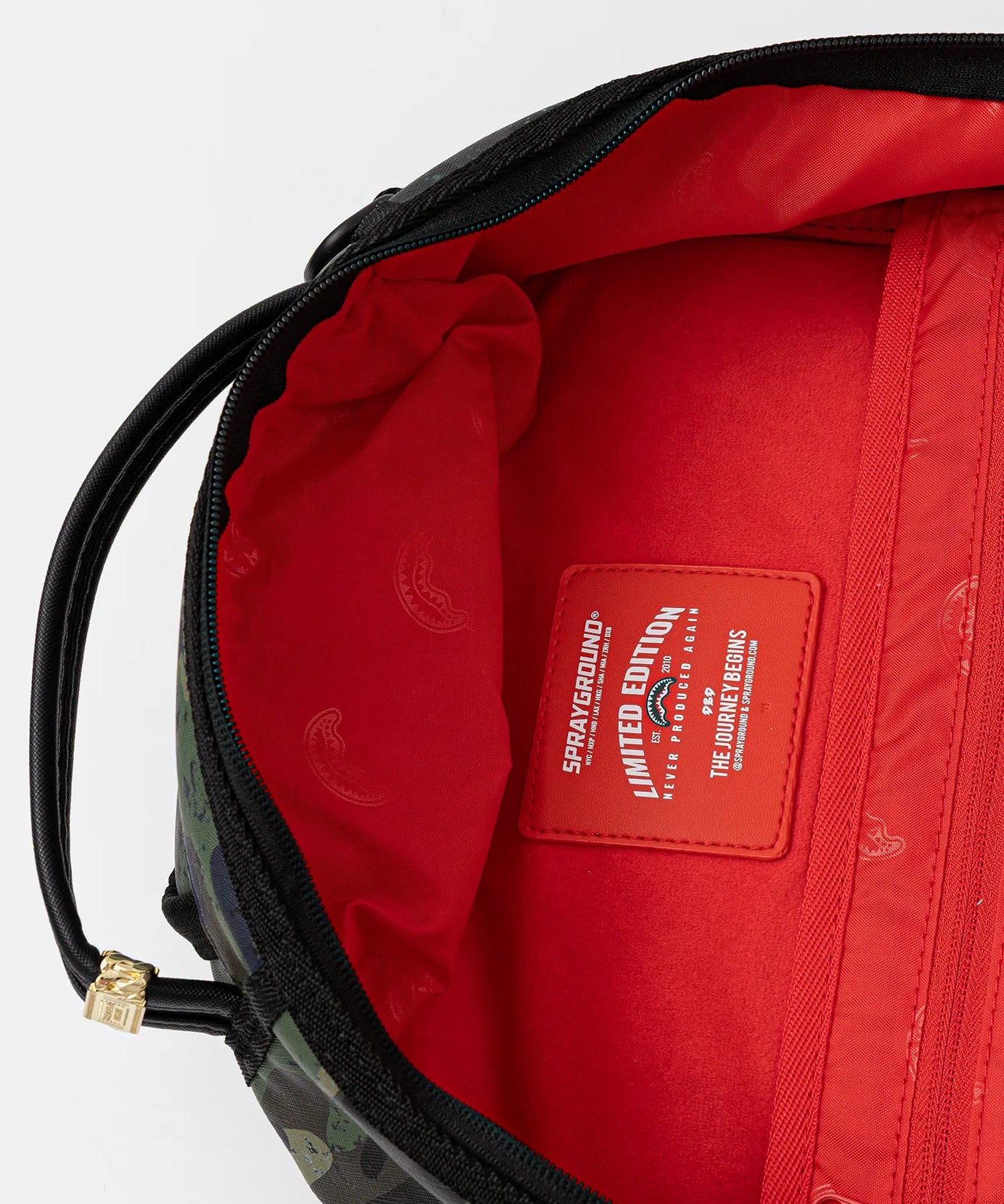 Sprayground - حقيبة ظهر Camo Splash Dlxsv