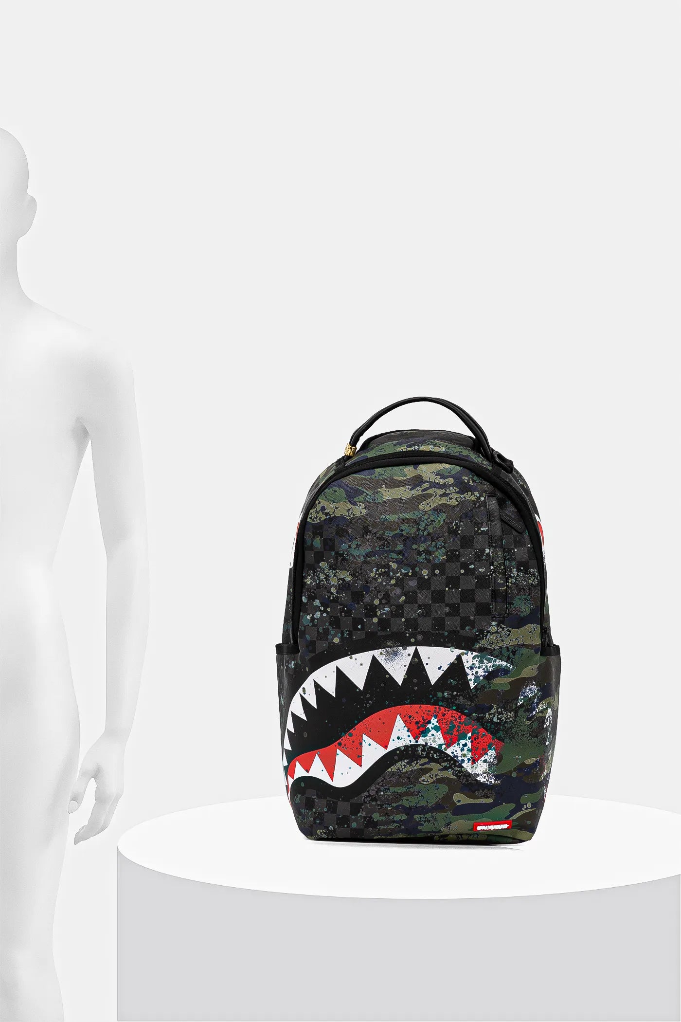 Sprayground - حقيبة ظهر Camo Splash Dlxsv