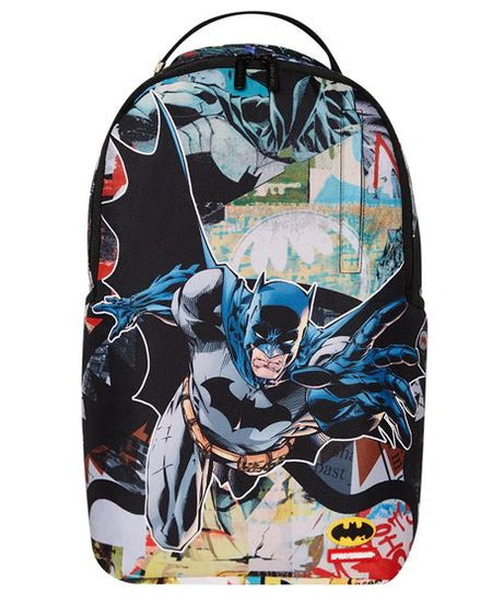 Sprayground - حقيبة ظهر Dc Batman كولاج قرش Dlxr