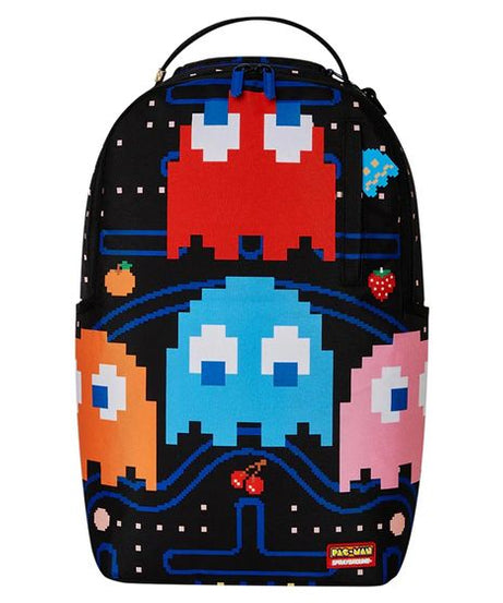 Sprayground - Dlxr: Pac-Man: عصابة الأشباح Sm حقيبة ظهر