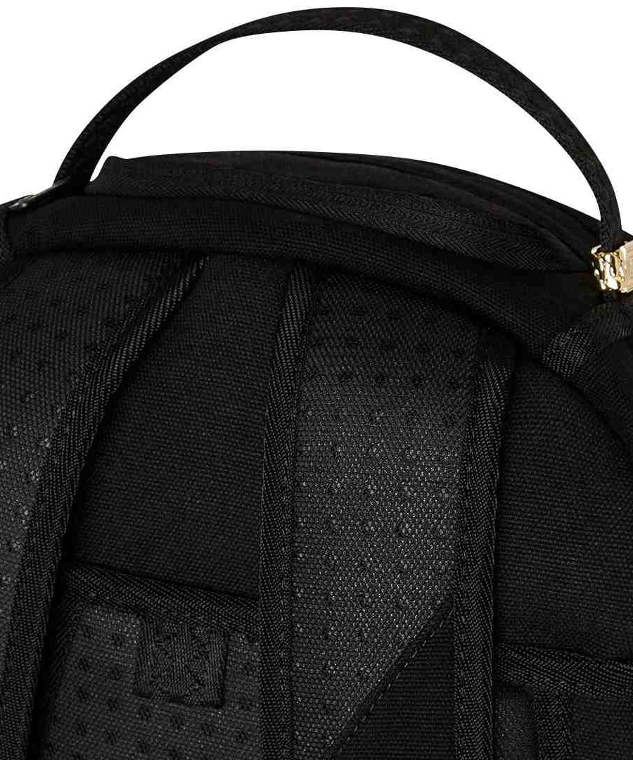 Sprayground - حقيبة ظهر قطنية Logo Mouth Core Dlx