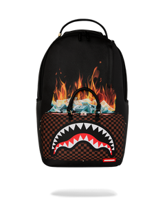 Sprayground - حقيبة ظهر Money Bag Double Take DLXV
