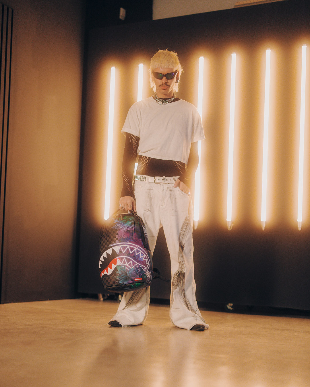 Sprayground - حقيبة ظهر حفلة ديلوكس