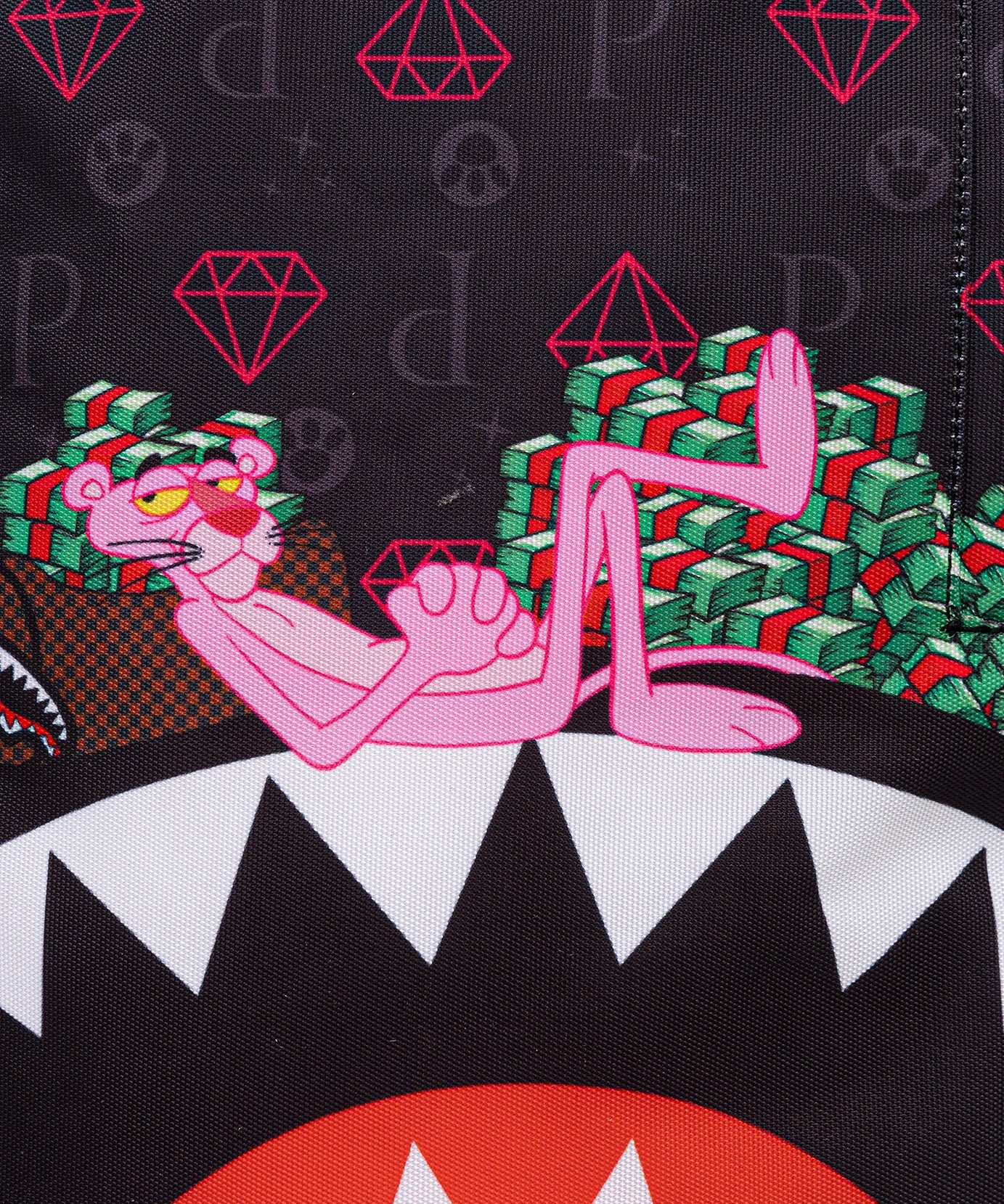 Sprayground - حقيبة ظهر Dlxr آثار مخالب الفهد الوردي