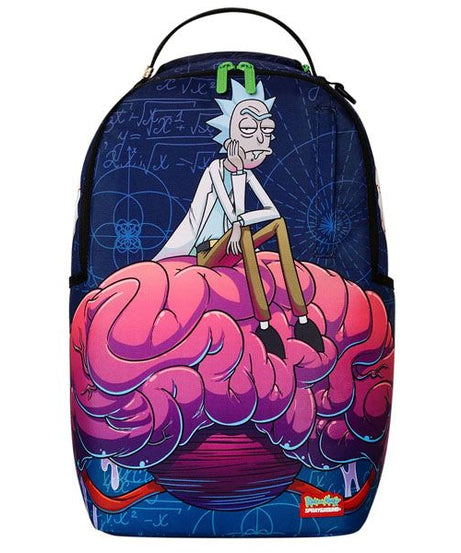 Sprayground - ريك و مورتي دماغ قرش Dlxr حقيبة ظهر