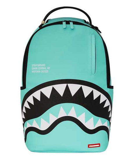 Sprayground - شنطة ظهر Shark Central Aqua Dlxsv