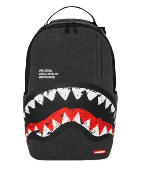 Sprayground - شنطة ظهر Shark Central Boyalı Dlxs