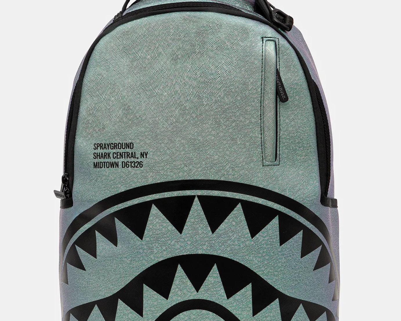 Sprayground - حقيبة ظهر Shark Central Oil Siıck Dlxs
