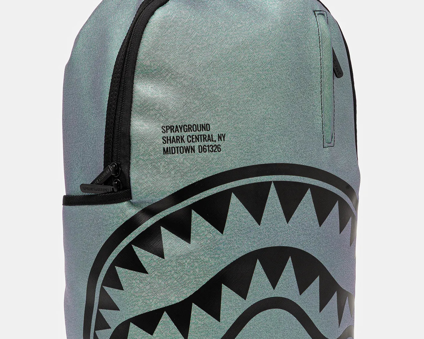 Sprayground - حقيبة ظهر Shark Central Oil Siıck Dlxs