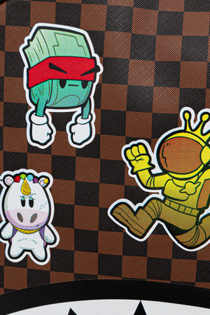 Sprayground - Shark Sticker Campaign Dlsxv Sırt Çantası