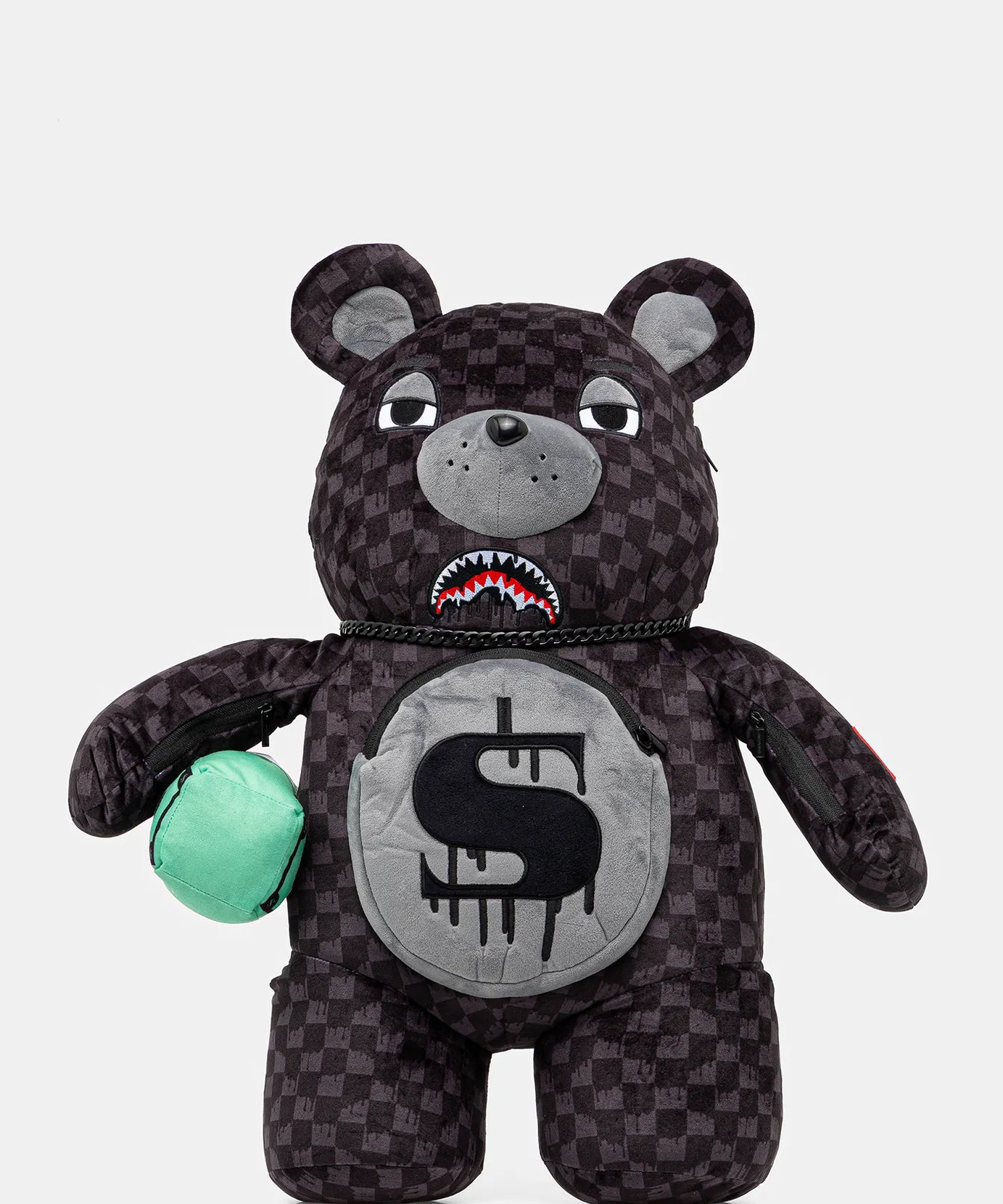 Sprayground - حقيبة ظهر تيدي دب القرش Para