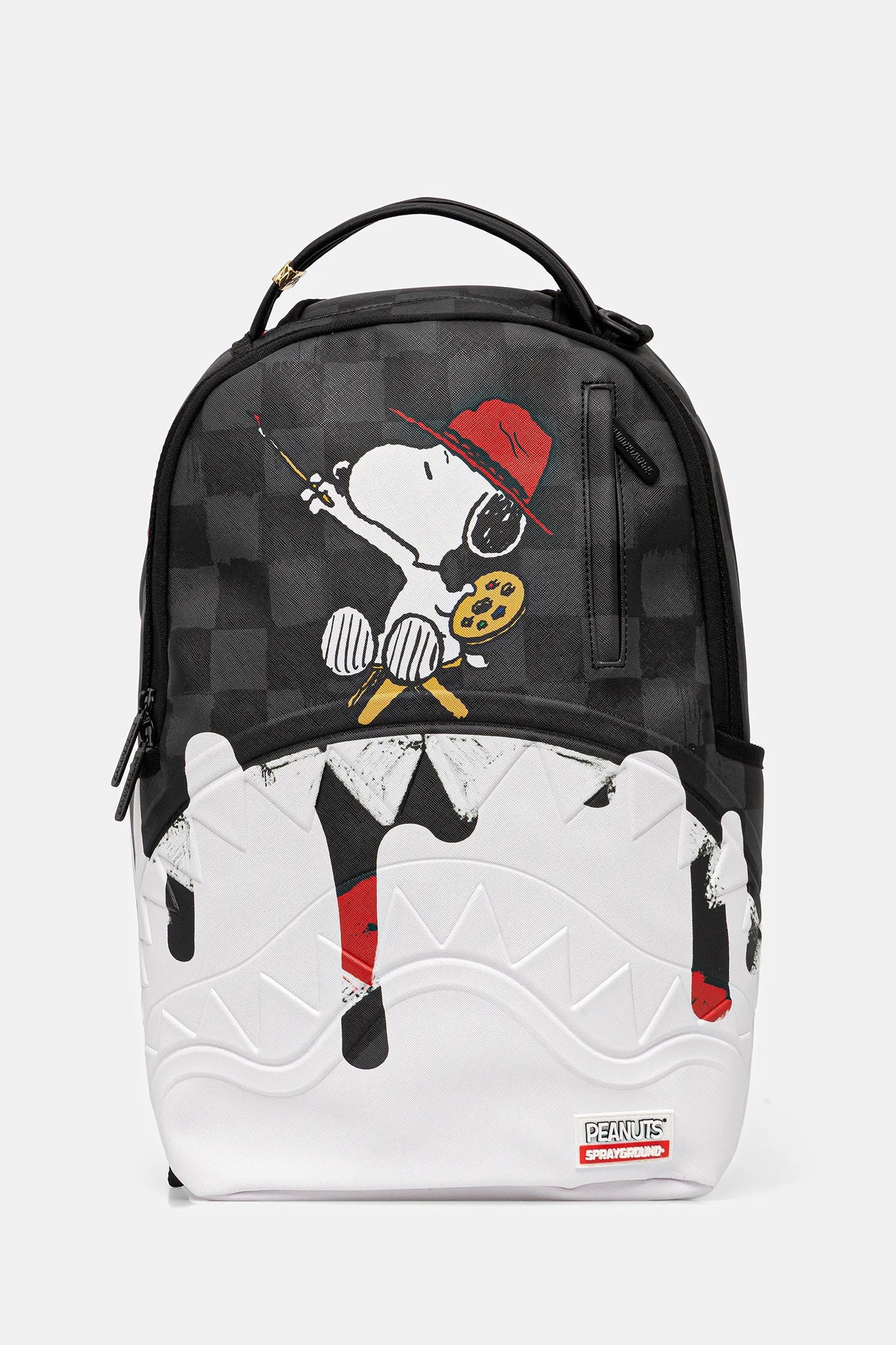 Sprayground - حقيبة ظهر Snoopy Painting Shark Dlxsv