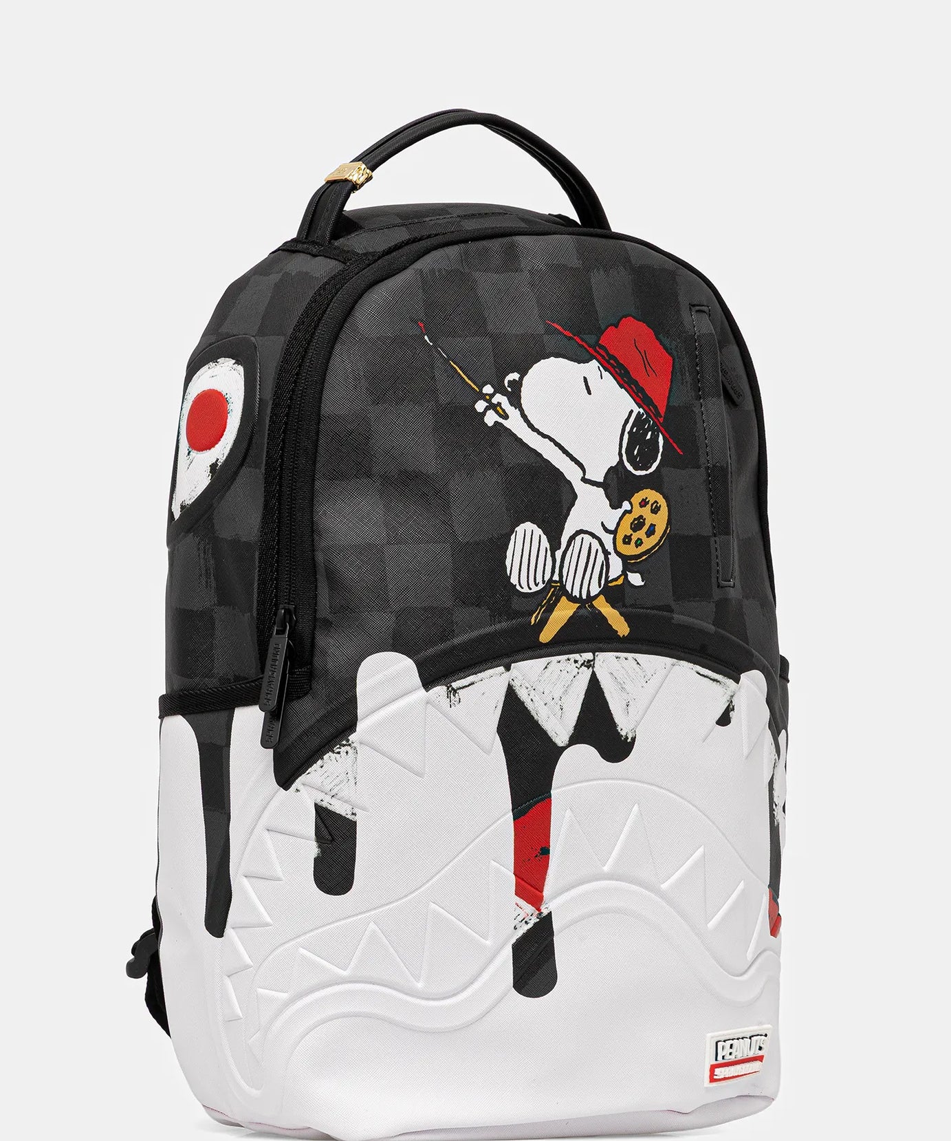 Sprayground - حقيبة ظهر Snoopy Painting Shark Dlxsv