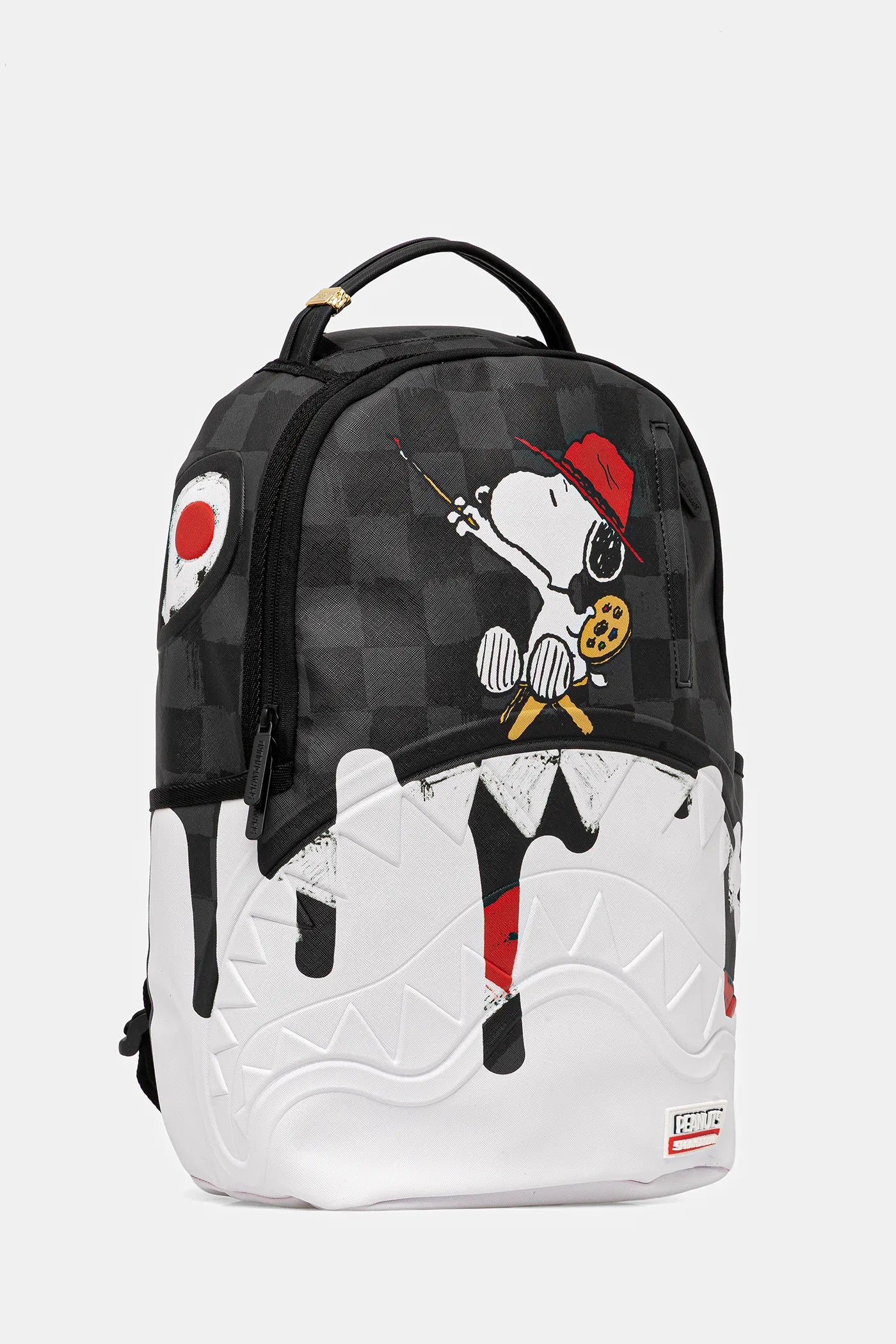 Sprayground - حقيبة ظهر Snoopy Painting Shark Dlxsv