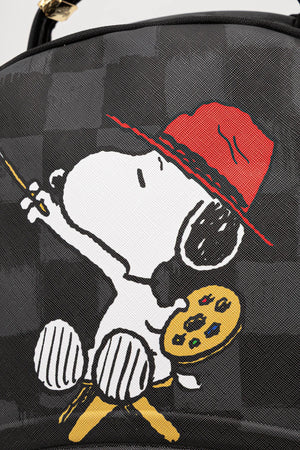 Sprayground - Snoopy Painting Shark Dlxsv Sırt Çantası