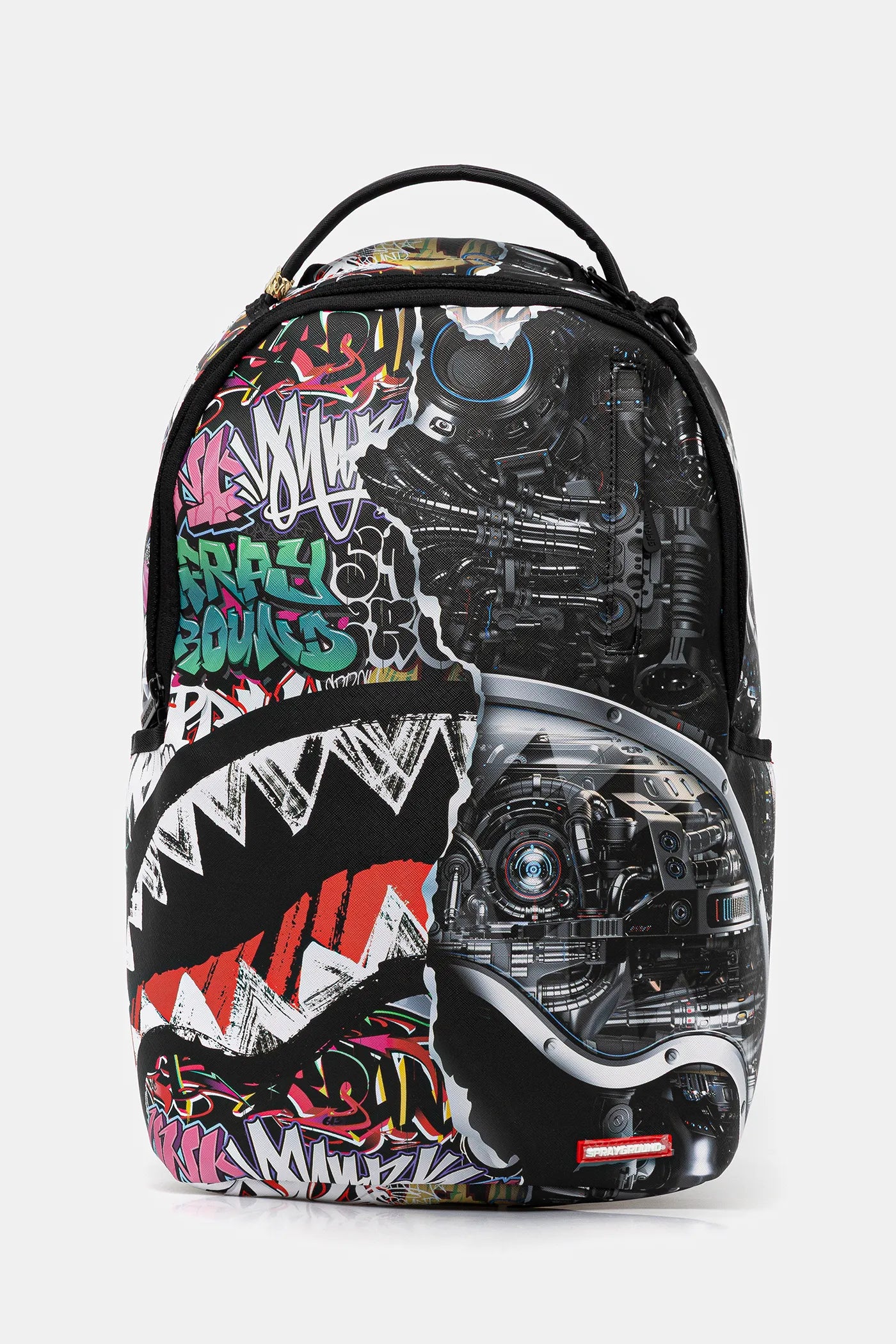Sprayground - حقيبة ظهر Split Cybershark Dlxsv