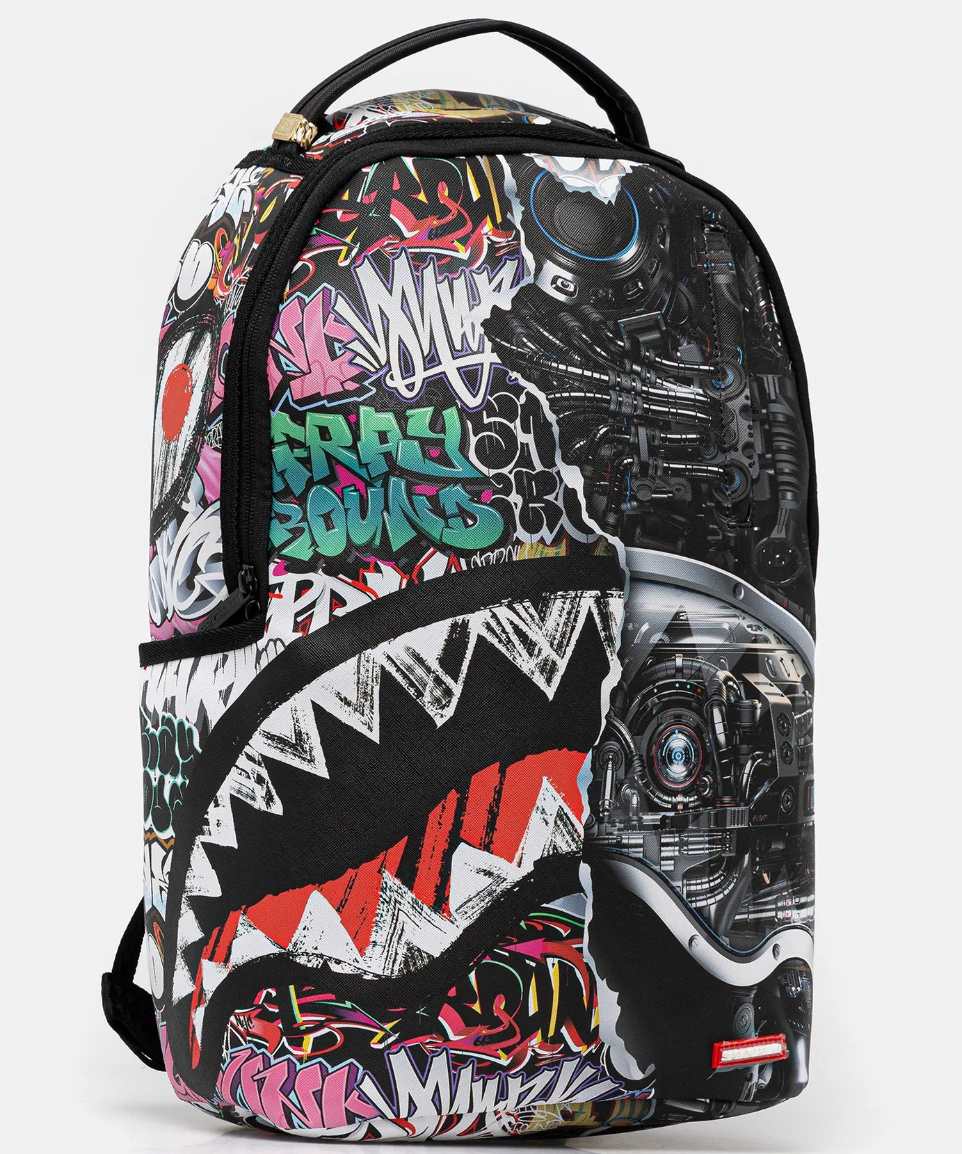 Sprayground - حقيبة ظهر Split Cybershark Dlxsv